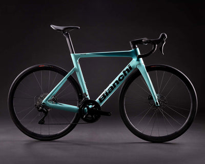 Bianchi Oltre Race 105 2x12-fach - Carbon Rennrad 2025 | celeste-full glossy 50 cm