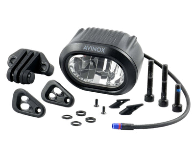 Amflow Avinox Smart Frontlicht Combo (Frontlicht + Montageset) | black