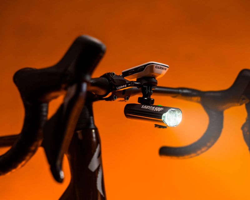 Lezyne Frontlicht Macro Drive 500+ Reverse StVZO Loaded Kit | schwarz
