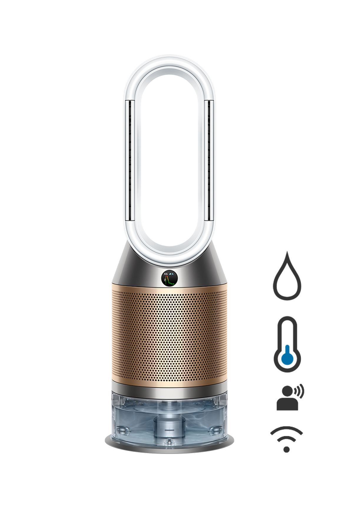 Dyson Purifier Humidify+Cool PH2 De-NOx PH05 (Weiß/Gold)