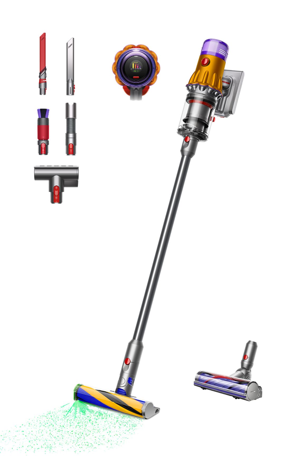 Dyson V12 Detect Slim kabelloser Staubsauger + Spezialreinigungsset