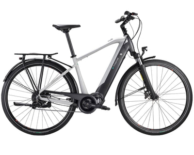 Bianchi T-Tronik T-Type Sunrace 9-Gang E6100 - Elektro Trekking Bike | white-grey 51 cm
