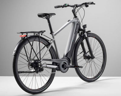 Bianchi T-Tronik T-Type Sunrace 9-Gang E6100 - Elektro Trekking Bike | white-grey 51 cm