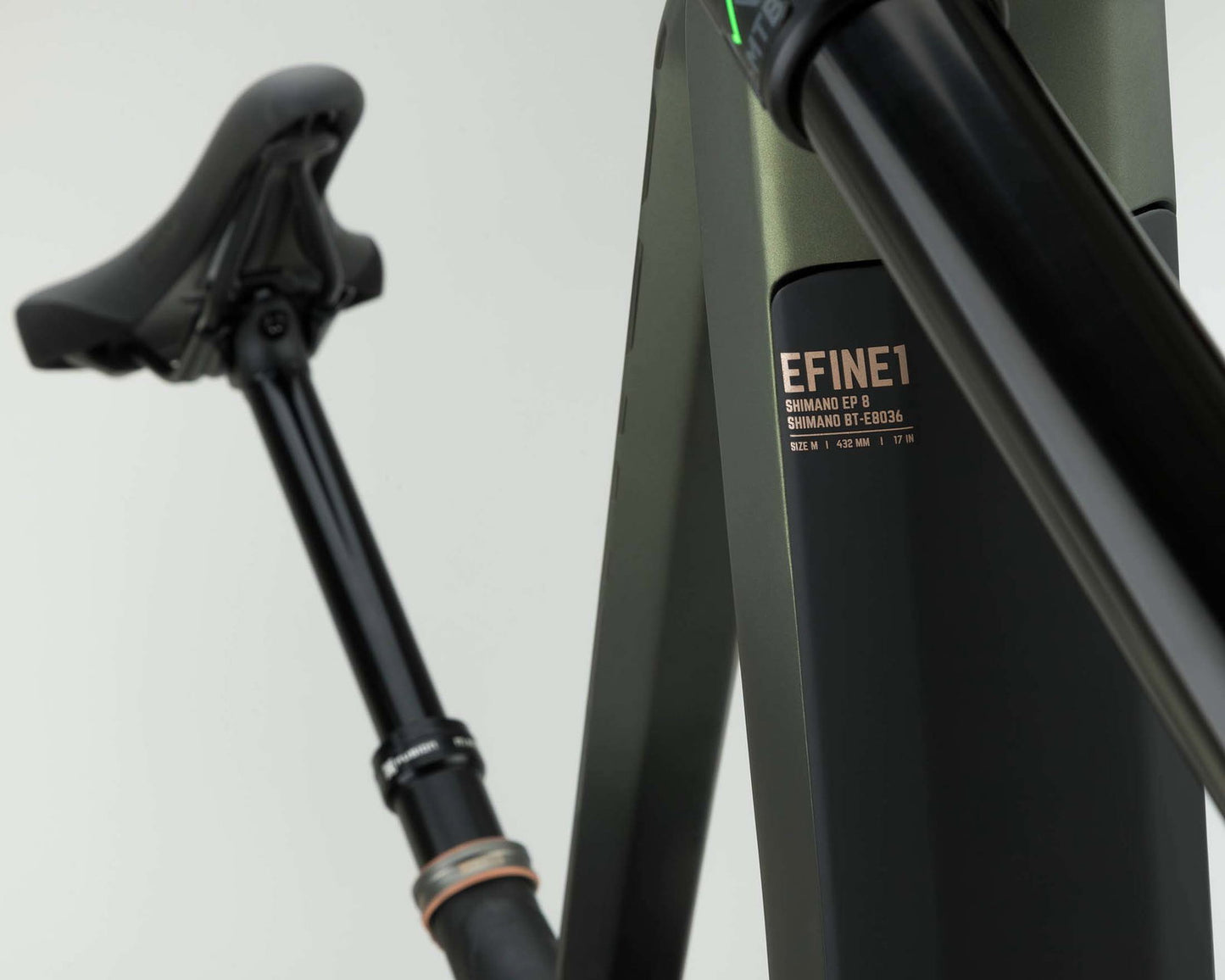 NS Bikes E-Fine 1 170 Shimano EP8/630Wh - Elektro MTB-Fully 2024| black-green M