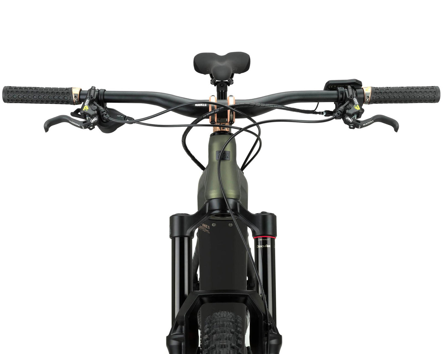 NS Bikes E-Fine 1 170 Shimano EP8/630Wh - Elektro MTB-Fully 2024| black-green M