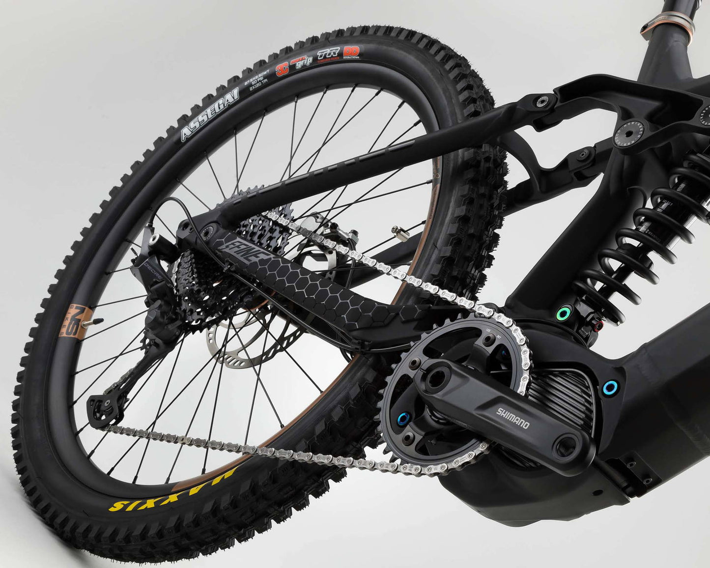 NS Bikes E-Fine 1 170 Shimano EP8/630Wh - Elektro MTB-Fully 2024| black-green M