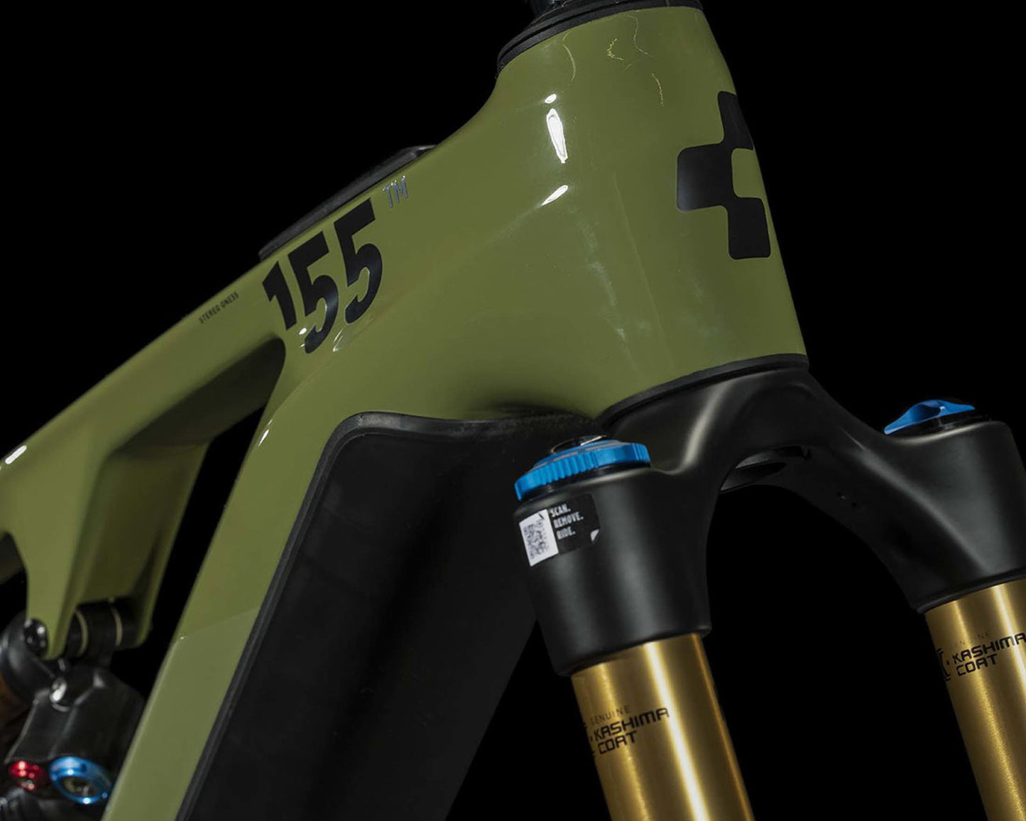 Cube Stereo Hybrid ONE55 C:68X TM 750 - Carbon Elektro MTB Fully | olive´n´chrome 29" - M