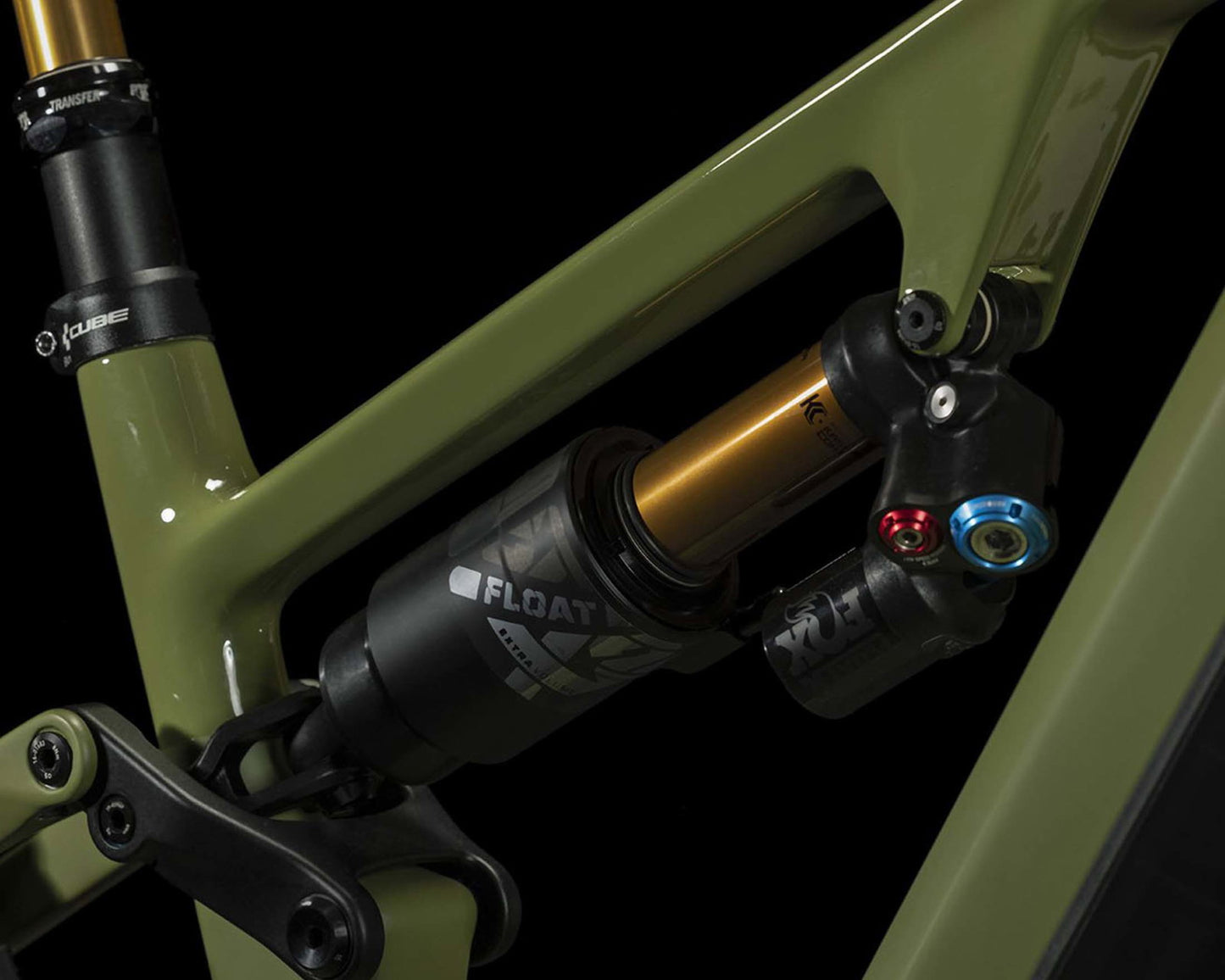 Cube Stereo Hybrid ONE55 C:68X TM 750 - Carbon Elektro MTB Fully | olive´n´chrome 29" - M