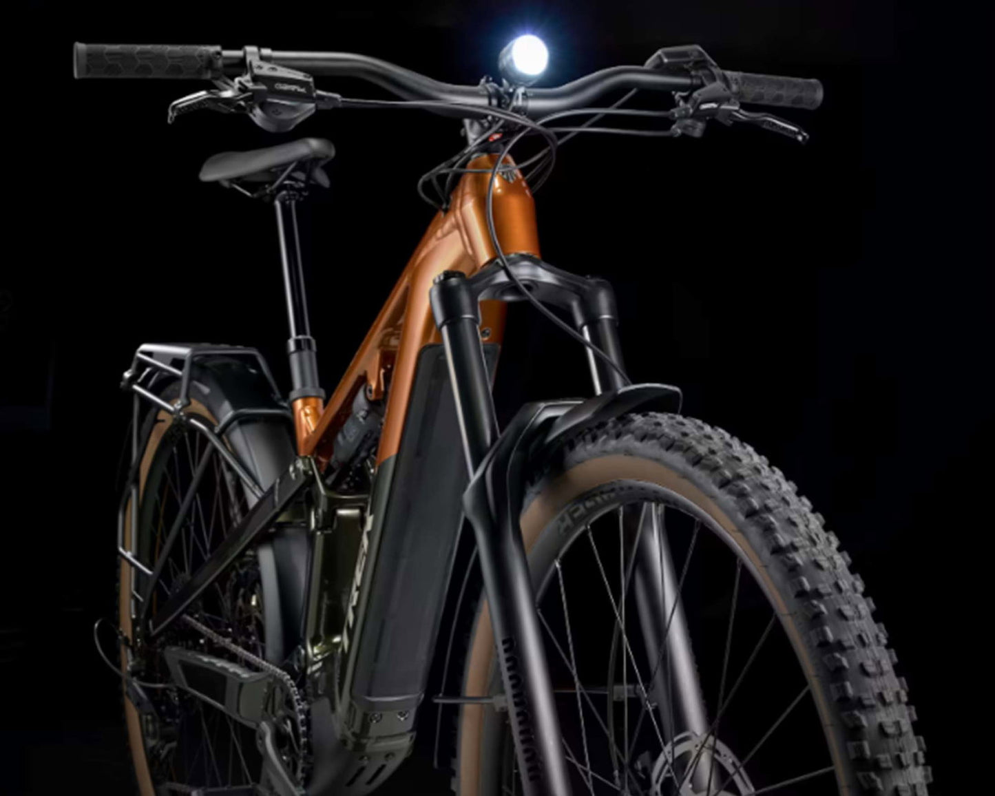 Trek Powerfly+ FS 4 Equipped Gen 4 - Elektro MTB Fully 2025 | pennyflake-black olive 29" - L