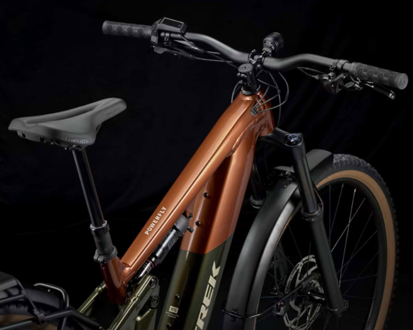 Trek Powerfly+ FS 4 Equipped Gen 4 - Elektro MTB Fully 2025 | pennyflake-black olive 29" - L