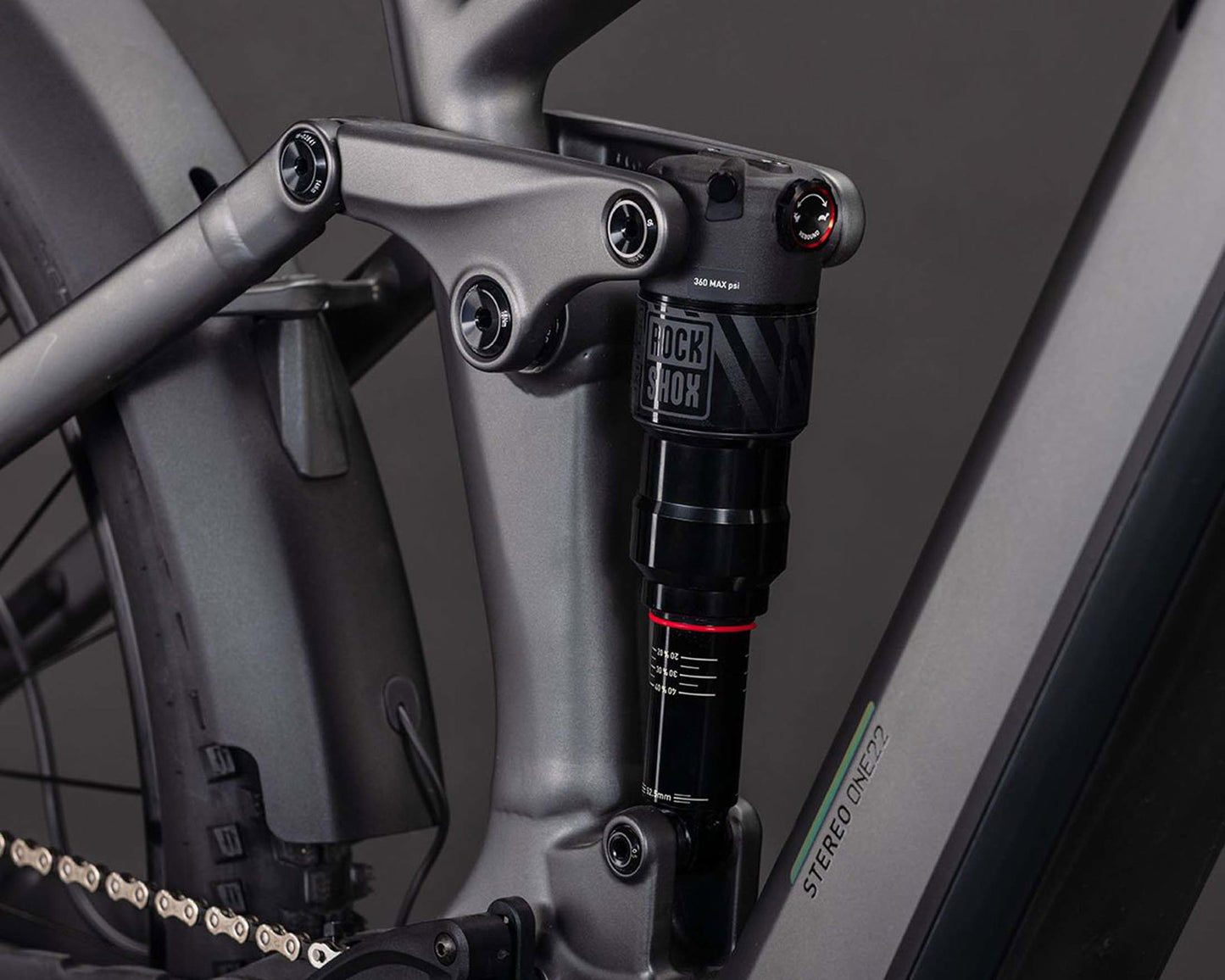 Cube Stereo Hybrid ONE22 Race 800 FE - Elektro MTB Fully 2026 | slabgrey´n´chrome 29" - L