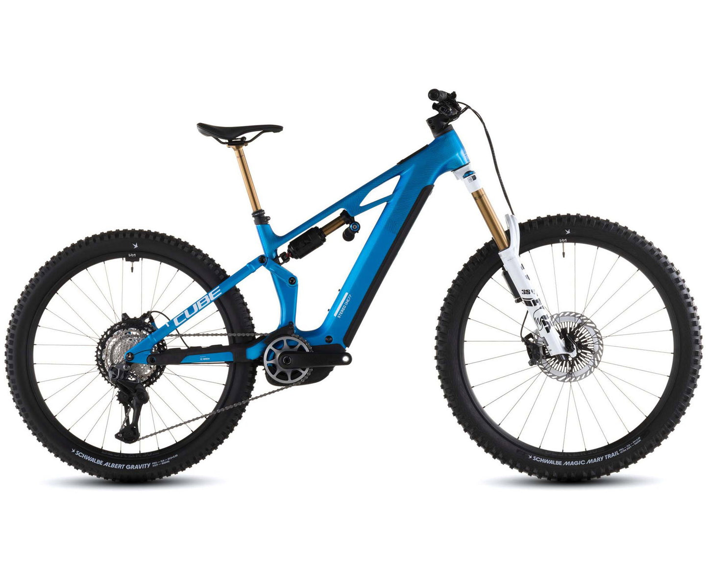 Cube Stereo Hybrid ONE77 HPC AT 800 - Carbon Mullet Elektro MTB Fully 2026 | actionteam 27.5"/29" - XL