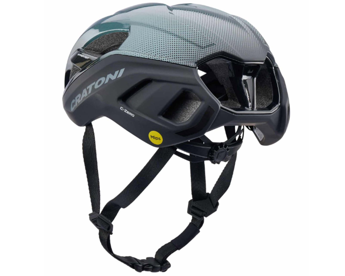 Cratoni C-Zero MIPS Rennrad Helm | blue-black glossy-matt M-L