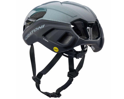 Cratoni C-Zero MIPS Rennrad Helm | blue-black glossy-matt M-L