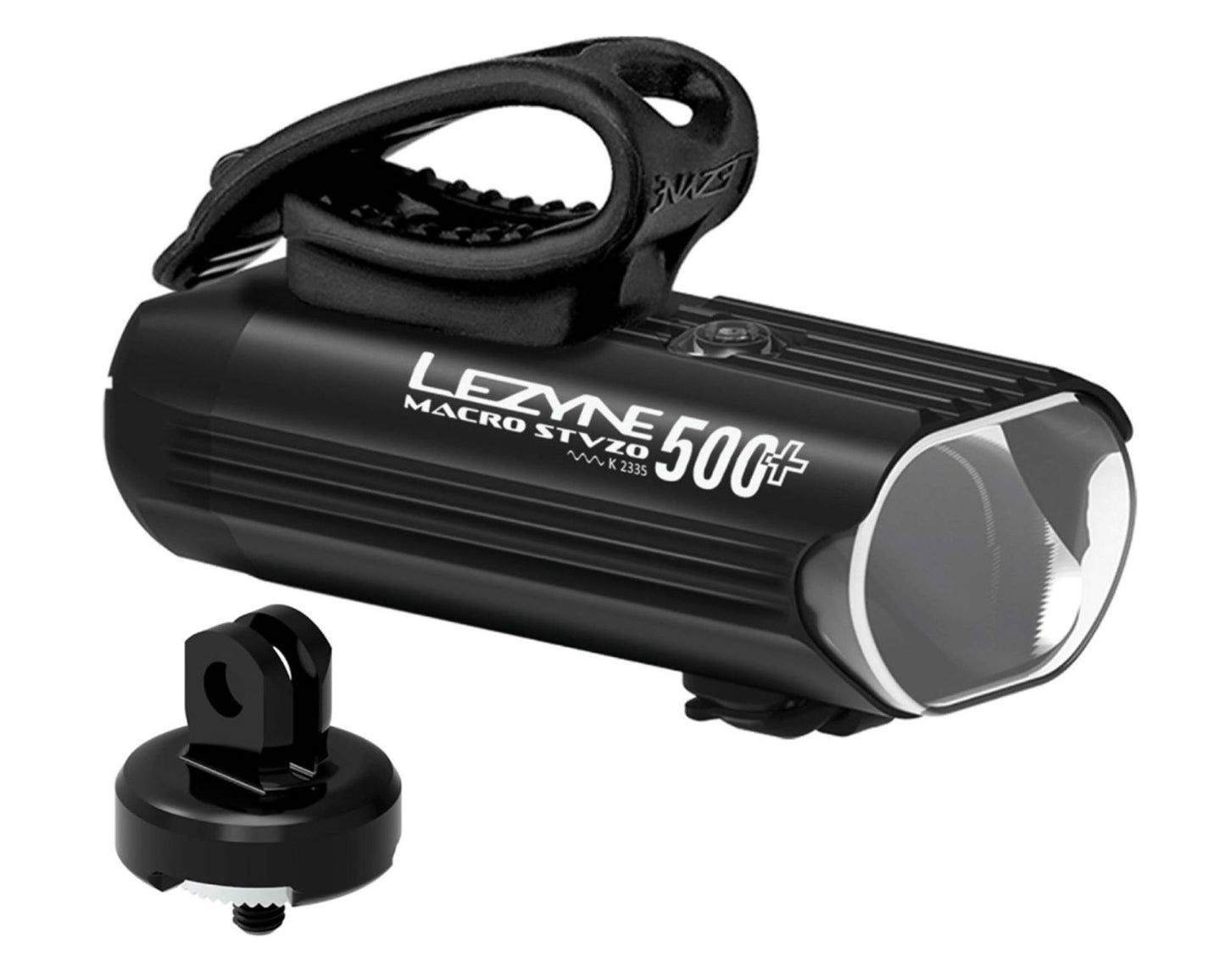 Lezyne Frontlicht Macro Drive 500+ Reverse StVZO Loaded Kit | schwarz