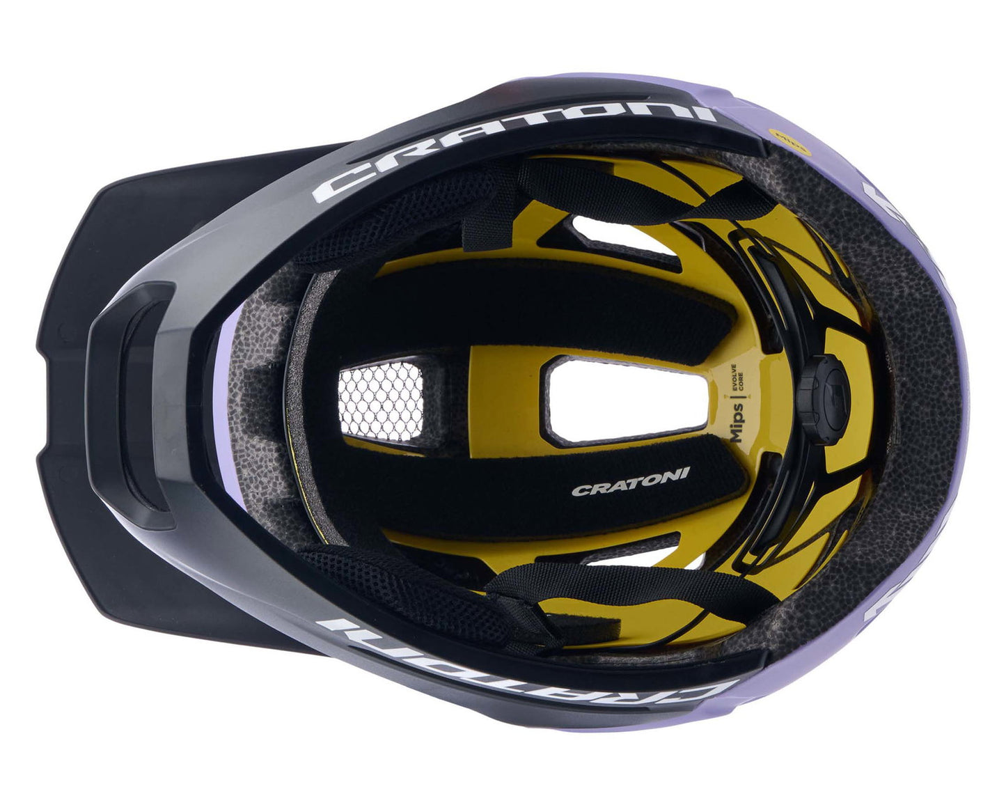 Cratoni MadCat MIPS - Kinder Fullface-Helm | purple-black matt S-M (49-56cm)