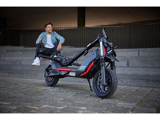 SEGWAY ZT3 Pro D E-Scooter (11 Zoll, Schwarz / Rot)
