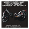 SEGWAY Ninebot KickScooter MAX G3 D E-Scooter (11 Zoll, Schwarz/Silber/Rot)