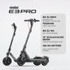 SEGWAY Ninebot E3 Pro D E-Scooter (10 Zoll, Schwarz / Silber / Rot)