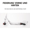 SEGWAY Ninebot E3 Pro D E-Scooter (10 Zoll, Schwarz / Silber / Rot)