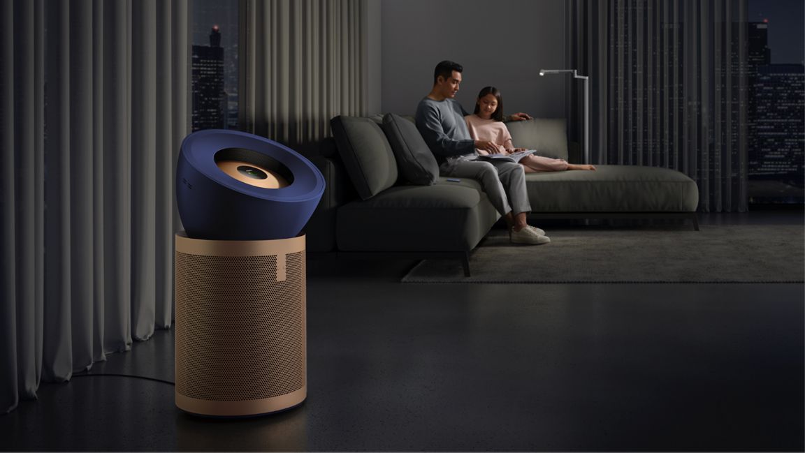 Dyson Purifier Big+Quiet Formaldehyde in Nachtblau/Gold