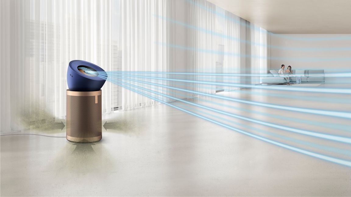 Dyson Purifier Big+Quiet Formaldehyde in Nachtblau/Gold