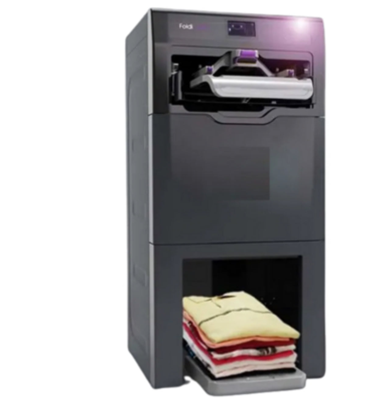 FOLDIMATE – Die Maschine, die Ihre Kleidung Faltet und Bügelt Schwarz 70 kg