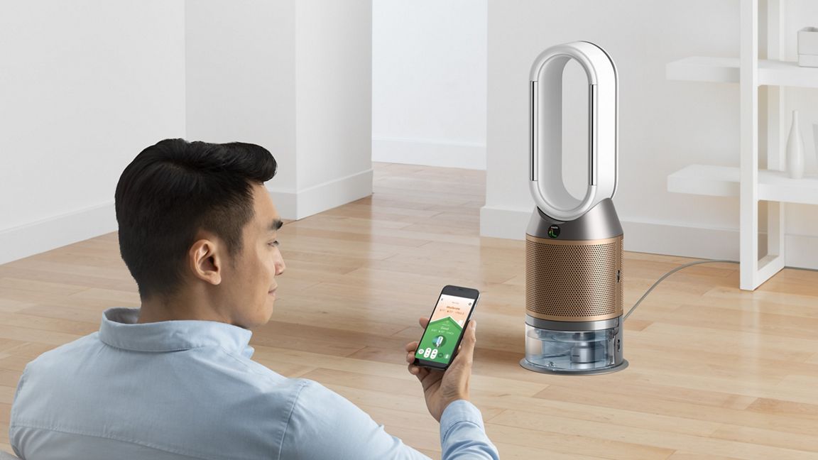 Dyson Purifier Humidify+Cool PH2 De-NOx PH05 (Weiß/Gold)