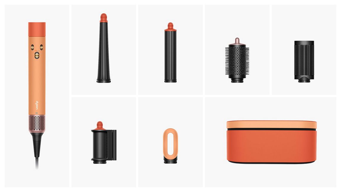 Dyson Airwrap i.d.™ Multi-Haarstyler und -trockner Straight+Wavy (Ceramic Apricot/Topaz)