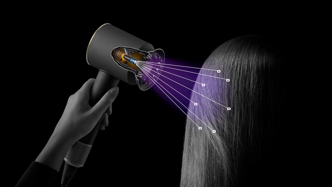 Supersonic Nural™ Haartrockner - Curly+Coily (Ceramic Apricot/Topaz)