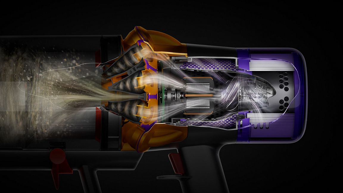 Dyson V12 Detect Slim kabelloser Staubsauger + Spezialreinigungsset