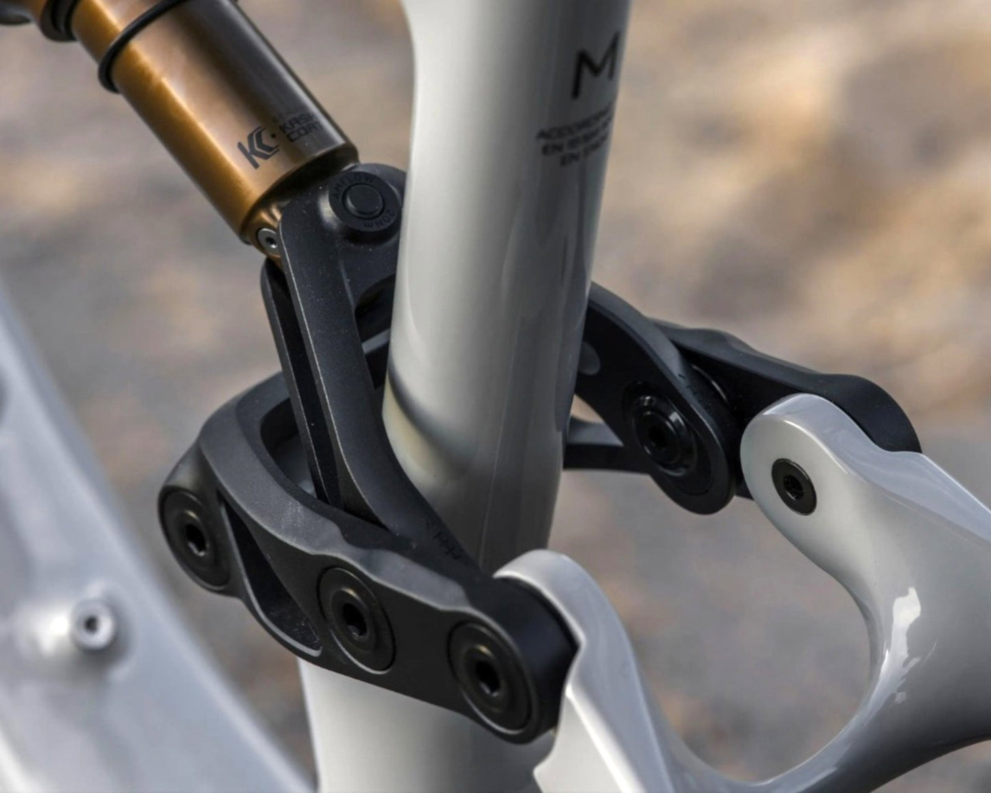 AMFLOW PX Carbon Pro 700Wh - Mullet E-MTB Fully | moonstone gray M